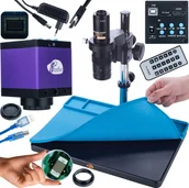 Mikroskopy i lupy - Mikroskop Rosfix MIKROSKOP CYFROWY LUTOWANIE JUBILERSTWO KAMERA 720P DUŻA SILIKONOWA MATA - miniaturka - grafika 1