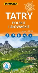 Mapa - Tatry Polskie i Słowackie 1:50 000 - praca zbiorowa - Atlasy i mapy Mapa - Tatry Polskie i Słowackie 1:50 000 - praca zbiorowa - Atlasy i mapy - miniaturka - grafika 1