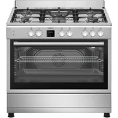 Kuchenki gazowo-elektryczne - Kernau KFC 90095 GE CI X - miniaturka - grafika 1