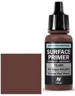 Akcesoria i części modelarskie - Vallejo Podkład akrylowo-poliuretanowy German Red Brown RAL8012 / 17ml 70605 - miniaturka - grafika 1