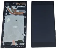 Części serwisowe do telefonów - ORYG WYŚWIETLACZ SONY Z5 Premium E6853 CZARNY - miniaturka - grafika 1