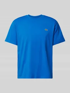 T-shirt z naszywką z logo - Koszulki męskie - miniaturka - grafika 1