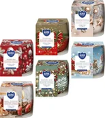 Świece - Świeca zapachowa w szkle BISPOL Aura 20H 6 szt. MIX "1" ŚWIĄTECZNY - miniaturka - grafika 1