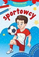 Kolorowanki, wyklejanki - Maluszkowe malowanie Sportowcy Nowa - miniaturka - grafika 1