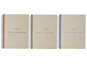 Notesy i bloczki - Kołobrulion A5 z ekologiczną okładką 80 kartek w kratkę 90g ECOLOGIQUE - miniaturka - grafika 1