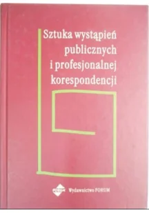 Sztuka wystąpień publicznych i profesjonalnej korespondencji - Biznes - miniaturka - grafika 1