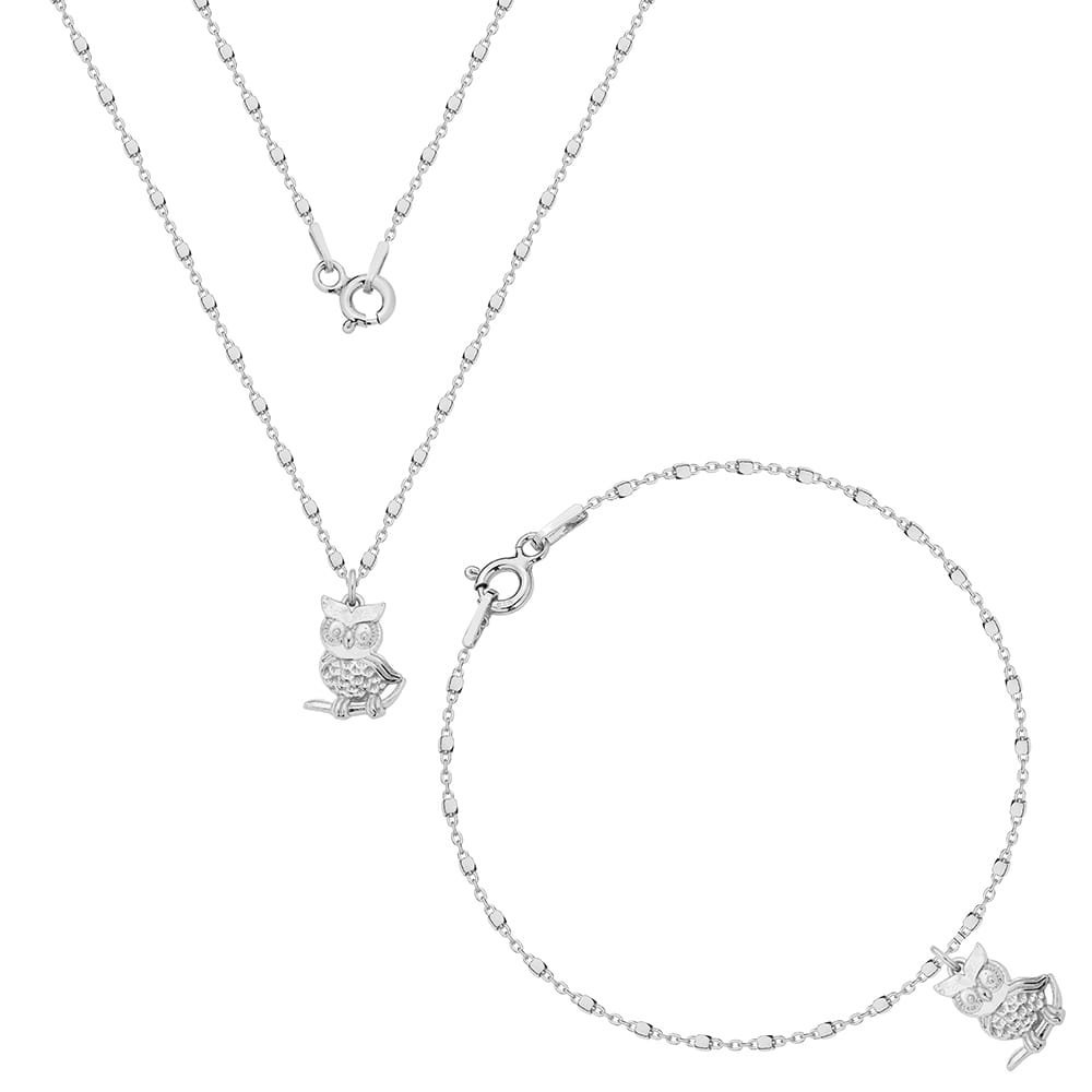 MYNESS Komplet z sową /416/