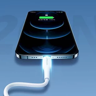 Joyroom kabel do szybkiego ładowania USB - Lightning Power Delivery 2,4 A 20 W 1,2 m biały (S-1224M3) - Kable USB - miniaturka - grafika 4