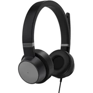 Słuchawki - Lenovo Go Wired ANC (czarny) 4XD1C99223 - miniaturka - grafika 1