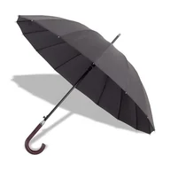 Parasole - Parasol 16 panelowy Thun, czarny - miniaturka - grafika 1