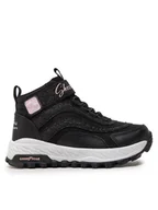 Buty dla dziewczynek - Skechers Sneakersy Fuse Tread Wild Adventure 302948L/BLK Czarny - miniaturka - grafika 1