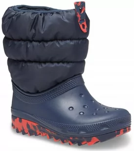 Dziecięce Zimowe Śniegowce Ocieplane Crocs 33-34 - Śniegowce damskie - miniaturka - grafika 1