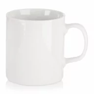 Kubki - Kubek porcelanowy biały 225 ml kod: O-129603 - miniaturka - grafika 1