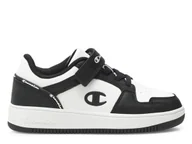 Buty dla dziewczynek - Buty dziecięce Champion S32414WW019 REBOUND 2.0 LOW B PS Białe - miniaturka - grafika 1