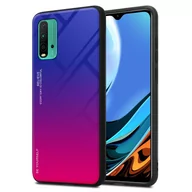 Etui i futerały do telefonów - Pokrowiec Do Xiaomi RedMi 9T / POCO M3 Etui w FIOLETOWO - CZERWONY TPU Obudowa Case Cover Plecki Ochronny Cadorabo - miniaturka - grafika 1