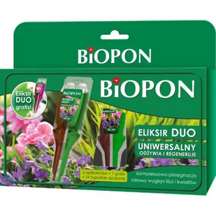 bros Eliksir Duo uniwersalny odżywia i regeneruje Biopon 6x35 ml - Nawozy ogrodnicze - miniaturka - grafika 1