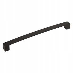 Uchwyt meblowy Gamet UU24 czarny mat 256mm - Zawiasy, okucia i inne akcesoria - miniaturka - grafika 1