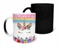 Kubki - KUBEK MAGICZNY Z NADRUKIEM-PREZENT UNICORN KONIE RÓŻNE WZORY DO WYBORU+IMIĘ - miniaturka - grafika 1