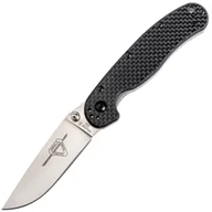 Noże - Nóż składany Ontario Rat 2 Folder Carbon Fiber D2 - miniaturka - grafika 1