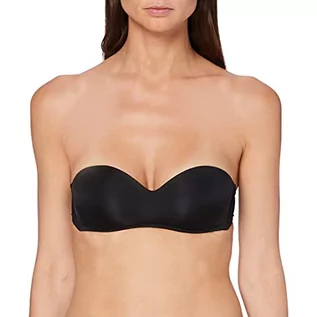 Biustonosze - DIM Damski biustonosz Soutien-Gorge Bandeau Sans Armatures Niewidoczny bezprzewodowy biustonosz - grafika 1