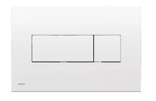 Alcaplast Przycisk spłuczki Wc biały M370 Delfin - Przyciski spłukujące - miniaturka - grafika 1