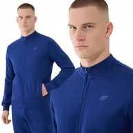 Bluzy męskie - Bluza Męska Bejsbolówka Bomberka 4F XL TSWSM1463 SS25 - miniaturka - grafika 1