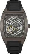 Zegarki męskie - Zegarek męski KENNETH COLE KCWGZ0046102 czarny sportowy skeleton - miniaturka - grafika 1