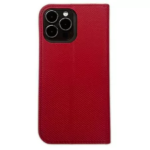 Etui Smart Magnet book iPhone 15 Pro 6.1" czerwony/red - Etui i futerały do telefonów - miniaturka - grafika 2