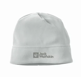 Czapka polarowa Jack Wolfskin REAL STUFF BEANIE cool grey - ONE SIZE - Czapki męskie - miniaturka - grafika 1