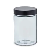 Pojemniki kuchenne - Pojemnik kuchenny, szkło/stal nierdzewna, 1,2 l, śred. 11 x 17 cm kod: KE-10557 - miniaturka - grafika 1