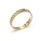 Bransolety męskie - Bransoletka Męska Guess JUMB03200JWYGT-U 22 cm - miniaturka - grafika 1