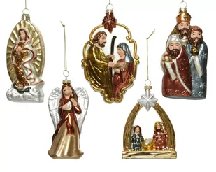 Zawieszka na Choinkę Święte Postacie szklana - Bombki - miniaturka - grafika 1