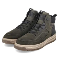 Półbuty męskie - Rieker Męskie buty sznurowane 38554, zielone, 40 EU, zielony, 40 EU - miniaturka - grafika 1