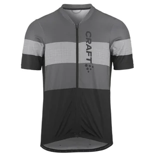 Męska koszulka kolarska Craft CORE Endur Logo Rozmiar: XXL / Kolor: czarny/szary - Bluzy sportowe męskie - miniaturka - grafika 1