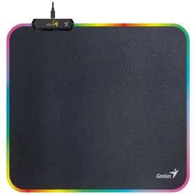 Podkładka pod mysz Genius GX-Pad 260S RGB, 26 x 24 cm (31250018400) Czarna - Podkładki pod mysz - miniaturka - grafika 1