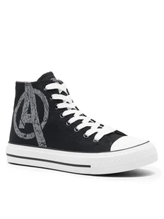 Marvel Trampki 100-BP40-SS23-299D100 Czarny - Buty dla chłopców - miniaturka - grafika 1