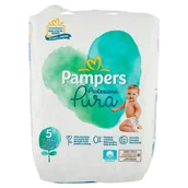 Pieluchy - Pampers Naturello, 19 pieluszek wykonanych z bawełny i materiałów naturalny - miniaturka - grafika 1