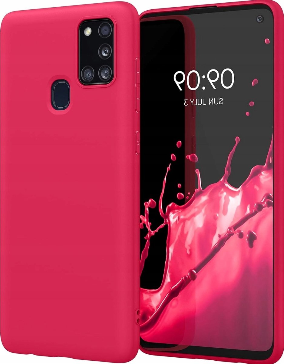 ETUI TELEFON NA TELEFON SILIKONOWY ELASTYCZNY OCHRONNY RÓŻOWY 24 GRAMY