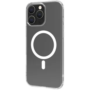 Etui CELLY Gelskinmag do Apple iPhone 16 Pro Max Przezroczysto-biały - Etui i futerały do telefonów - miniaturka - grafika 1