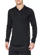 Koszulki męskie - Nike M Nk Dry Ref Jsy Ls Long Sleeved T-shirt męski czarny Black/Anthracite/(Anthracite) X-L - miniaturka - grafika 1