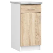 Szafki kuchenne - Akord Fabryka mebli SZAFKA KUCHENNA S40 D1SZ1 Z BLATEM LIMA KS0PLIMBIA004 - miniaturka - grafika 1