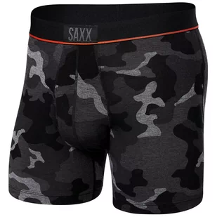 Bokserki Saxx Ultra Super Soft Boxer BF Rozmiar: M / Kolor: czarny/szary - Majtki męskie - miniaturka - grafika 1