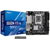 Płyty główne - ASRock B660M-ITX/ac LGA1700 4x DDR4 DIMM HDMI DP 1xPCIe 4.0 x16 - miniaturka - grafika 1