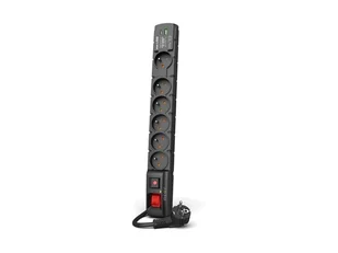 Acar S6 USB PD 3.0 QC 6 gniazd 5m W2438 - Listwy zasilające - miniaturka - grafika 1
