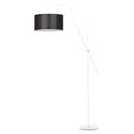 Lampy stojące - Lampa podłogowa LYSNE Bilbao, 60 W, E27, brązowa/biała, 176x90 cm - miniaturka - grafika 1