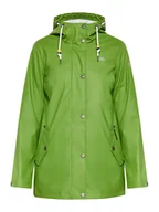 Kurtki i kamizelki sportowe damskie - Schmuddelwedda Kurtka przeciwdeszczowa w kolorze zielonym - miniaturka - grafika 1