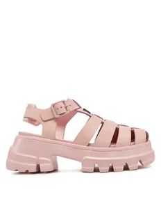 Tommy Jeans Sandały EN0EN02751 Różowy - Sandały damskie - miniaturka - grafika 1