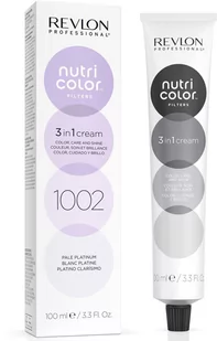 Revlon Nutri Color Filters cond blada platyna 1002 - Farby do włosów i szampony koloryzujące - miniaturka - grafika 1