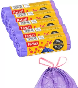 Worki na śmieci zapachowe z taśmą 60 L x5 - Worki na śmieci - miniaturka - grafika 1