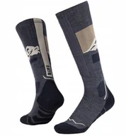 Spodnie rowerowe - Buff Merino Heavyweight Over The Calf Socks Granatowy 45-47 - miniaturka - grafika 1